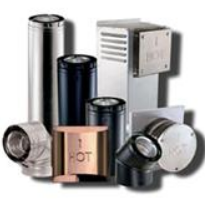 Hearth Home Technologies 5/8 Direct Vent Pipe 5" Inner Pipe and 8" Outer DVP Pipe
