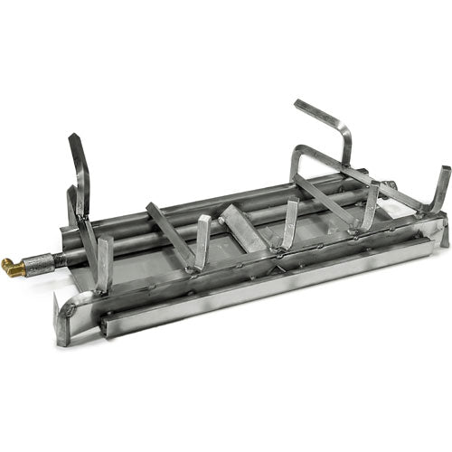 Grand Canyon Arizona Weathered Oak Outdoor Vented Gas Log Set with 2 Flame Stainless Steel Burner