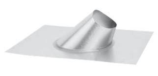 8DVLF12 Roof Flashing for Roof with Pitch 7/12 to 12/12 Direct Vent 8" x 11" Pipe