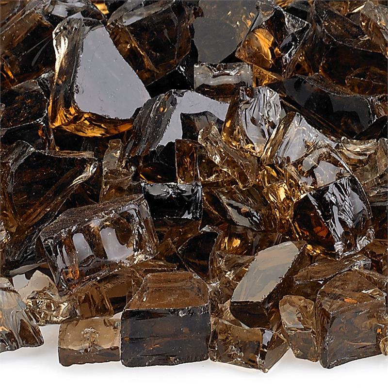 Fire Glass 1/2" Fire Glass Premium Reflective Collection