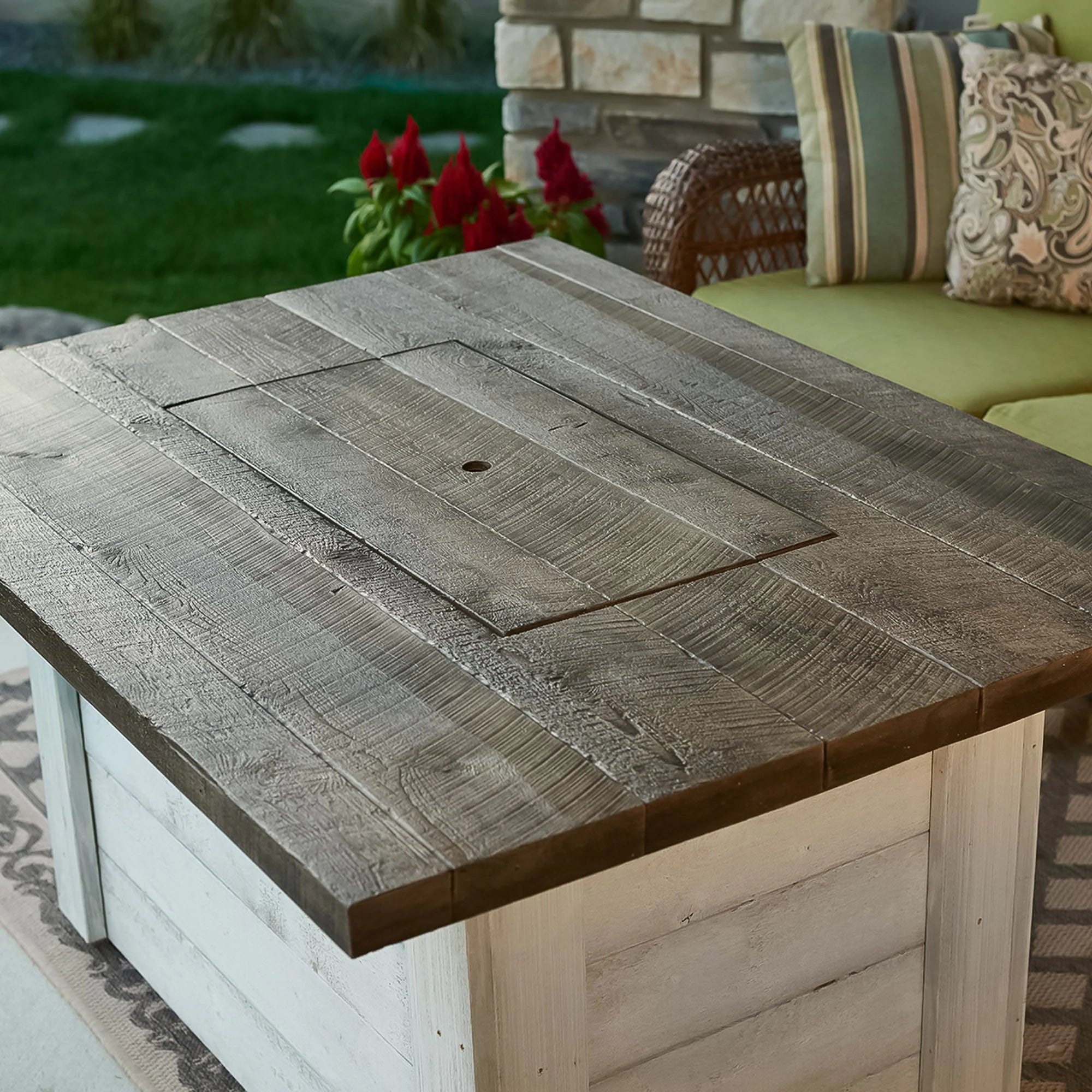 Alcott Firepit Table with Burner Cover