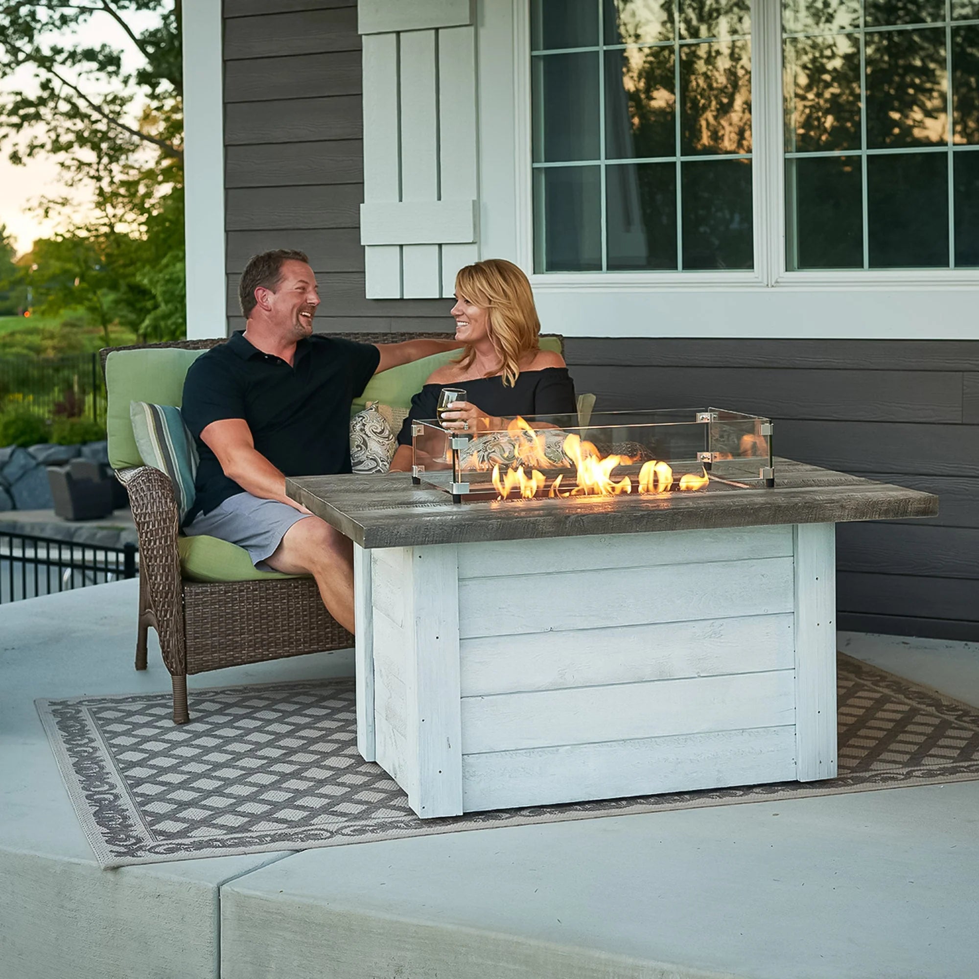 Alcott Firepit Table