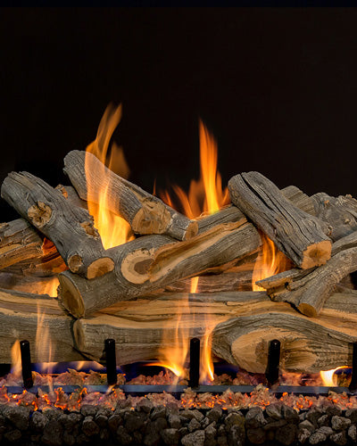 Grand Canyon Arizona Juniper Vented Gas Log Sets with 2 Flame Burner