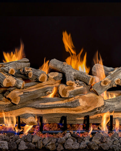 Grand Canyon Arizona Juniper Vented Gas Log Sets with 2 Flame Burner