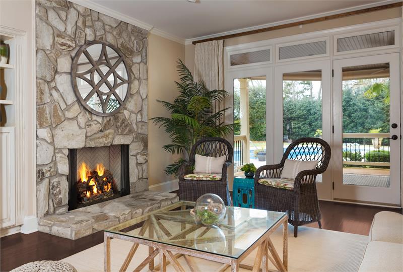 Ashland Wood Burning Fireplace