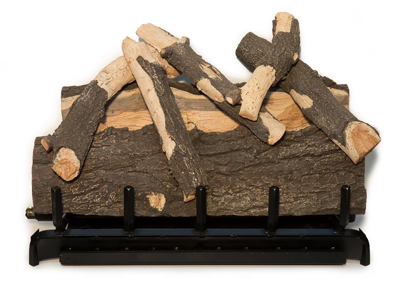 Grand Canyon Blue Pine Split Vented Gas Log Sets with 2 Flame Burner