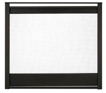 Decorative Mesh Fire Screen Front for Corner Majestic Fireplace COR-36BK COREP-36BK