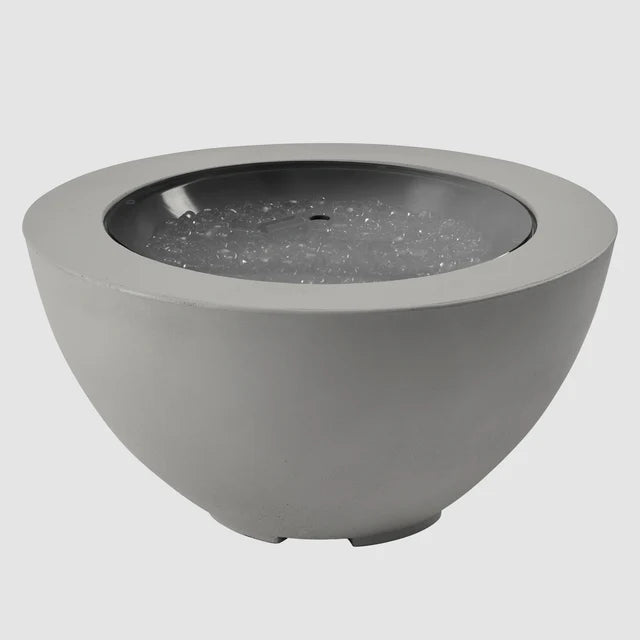 Round Gas Fire Pit Bowl The Cove 29"