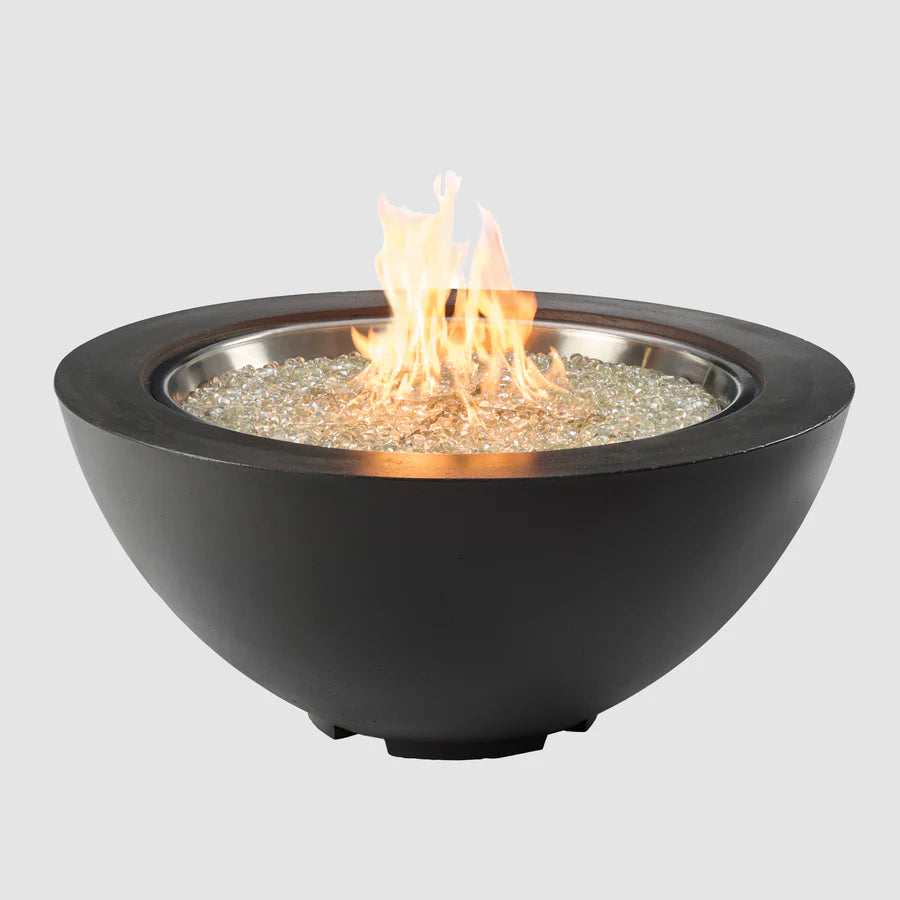 Round Gas Fire Pit Bowl The Cove 42"