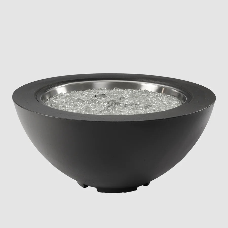 Round Gas Fire Pit Bowl The Cove 42"