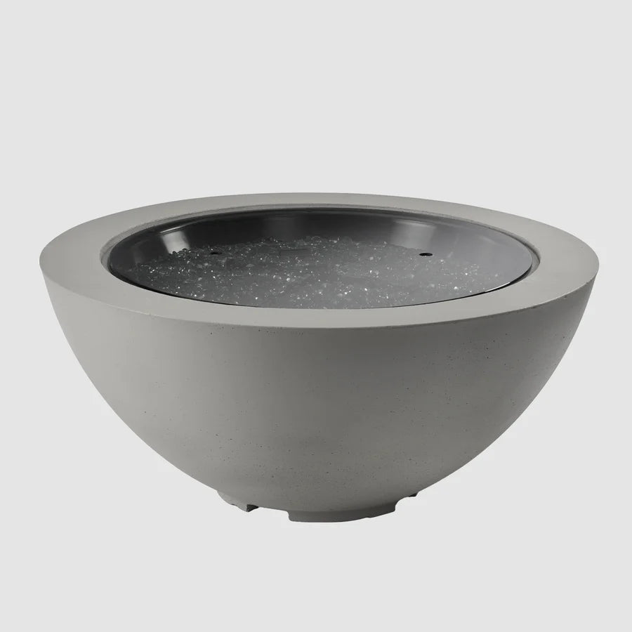Round Gas Fire Pit Bowl The Cove 42"