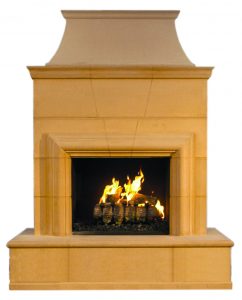 Outdoor Classic Cardova Fireplace by American Fyre Designs