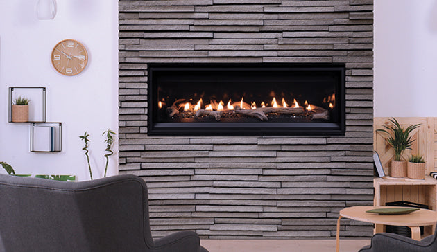 Linear Contemporary Clean Faced Low Profile Design 35" Direct Vent Fireplace DRL2035 F4182 F4895 DRL2000