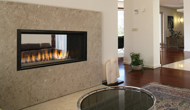 Direct Vent 43" Superior Linear Venice Lights Fireplace DRL4543 IHP FMI VLDV43