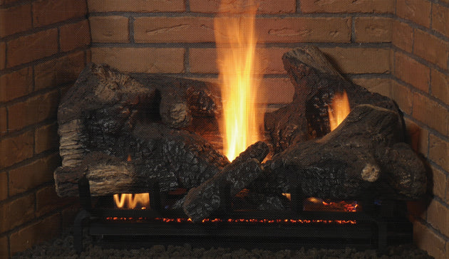 40" Direct Vent Premium Clean Face Tall Opening Complete Fireplace by Superior DRT6300 DRT6340 F2208 F2220