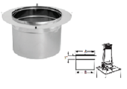 European Cooper King-Adapter DuraChimney II 14"