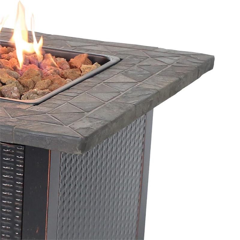 Outdoor Propane Gas Firepit Table GAD1401M