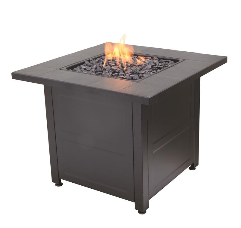 Outdoor Propane Gas Stamped Tile Firepit Table GAD1499M