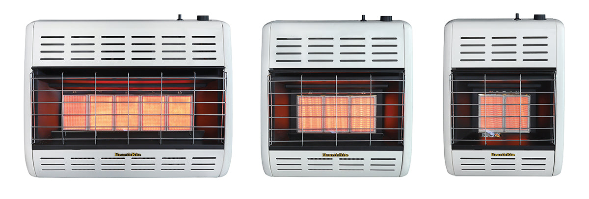 HearthRite Infrared Vent Free Heater Line Up