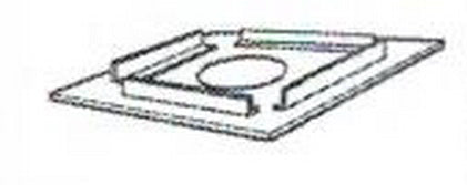 Direct Vent 4.5/7.5 Horizontal Spacer Secure Rigid Vent Pipe