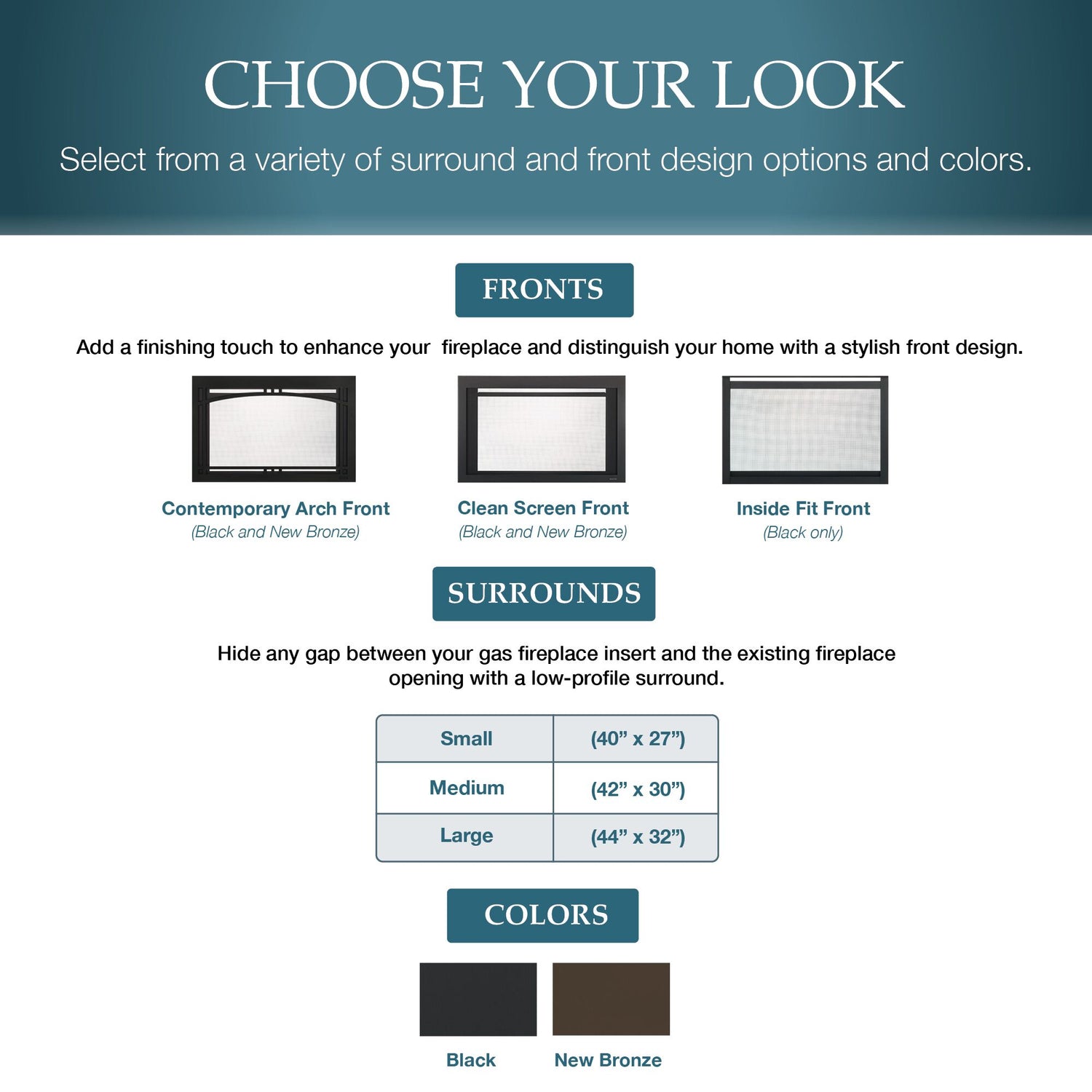 Jasper Fronts and Surrounds