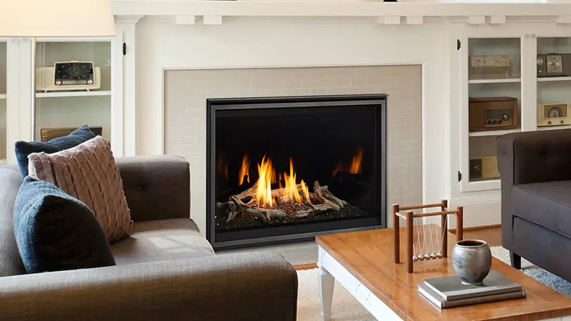 Meridian Modern Series Majestic 36" Direct Vent Gas Fireplace with Intellifire Touch Ignition System