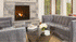 Marquis II Traditional Gas Log Set with Herringbone Interior Panels