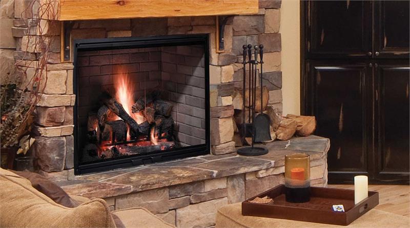 Biltmore 36" Radiant Wood Burning Fireplace with 28 1/2" High Opening by Majestic SB60 SB60HB
