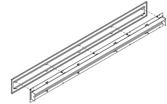 Passive Heat Vent Trim Kit for Front Discharge