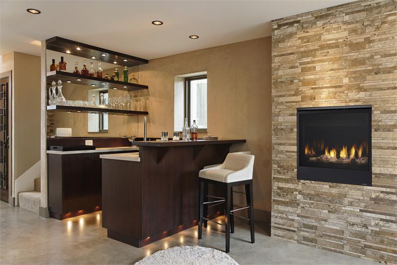 Quartz Fireplace Contemporary