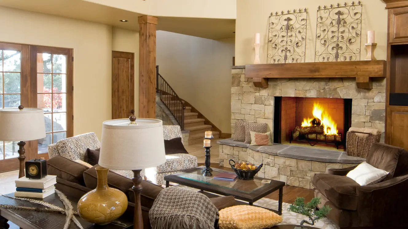 50" Radiant Wood Burning Fireplace Biltmore by Majestic SB100 SB100HB