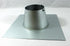 Direct Vent 4.5/7.5 Roof Flashing Flat Rigid Vent Pipe