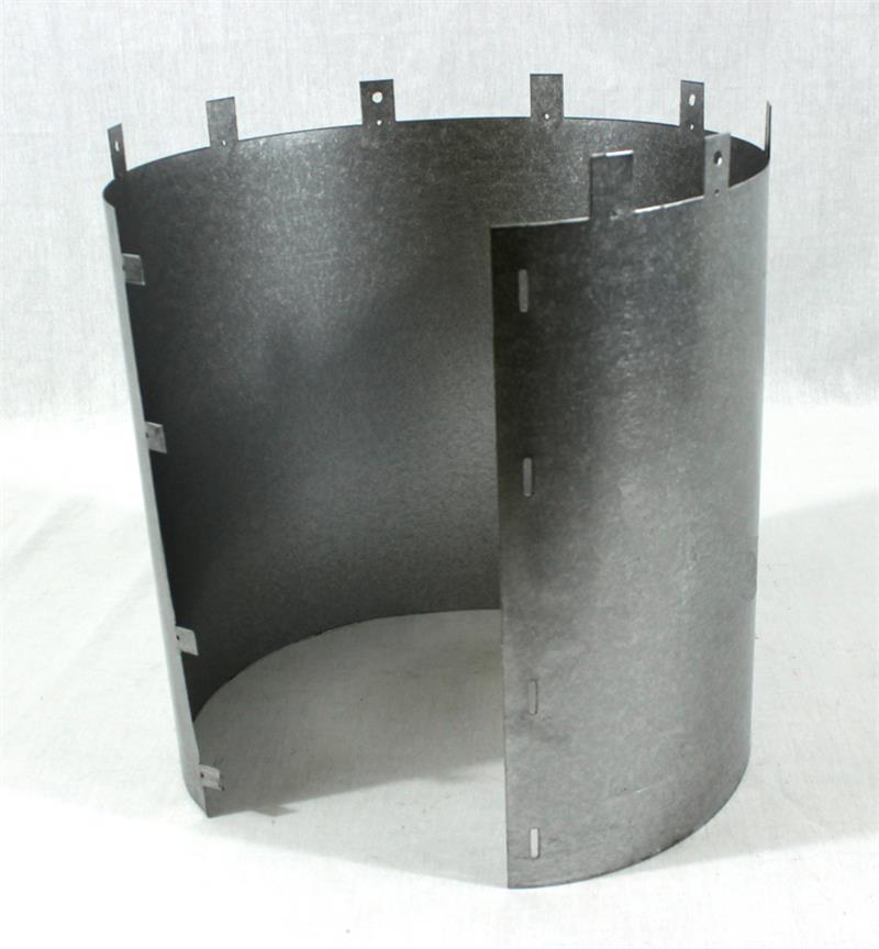 Direct Vent 4.5/7.5 Secure Rigid Vent Through Wall Shield Kit