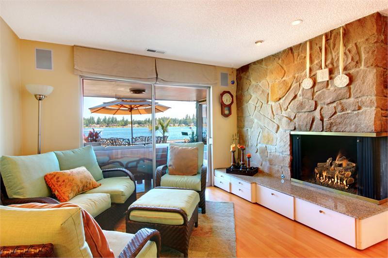 Grand Canyon Arizona Weathered Oak Outdoor Vented Gas Log Set with 2 Flame Stainless Steel Burner