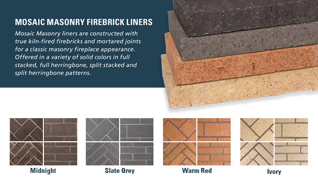 Masonry Firebrick options