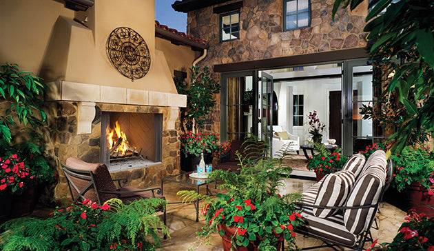 WRE4500 Series Outdoor Wood Burning Fireplace