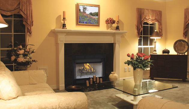 Wood Burning 36" 2000 Series Superior/Vantage Hearth Merit/Traditional Big Box Look Fireplace WCT2036 WRT2036
