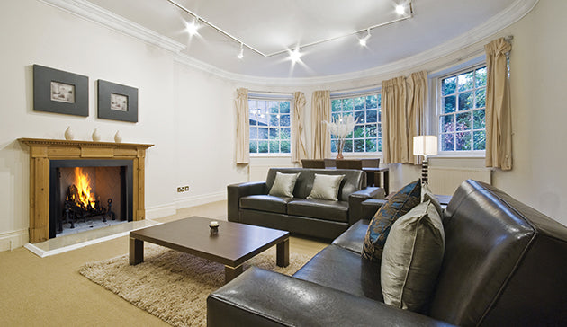 WRT4500 Series Fireplace with White Herringbone