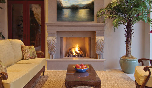 Outdoor Complete Vent Free 36" Fireplace with 28" Tall Opening by Superior VRE4300 Series VRE4336 F0511 F0512 F0513 F0514