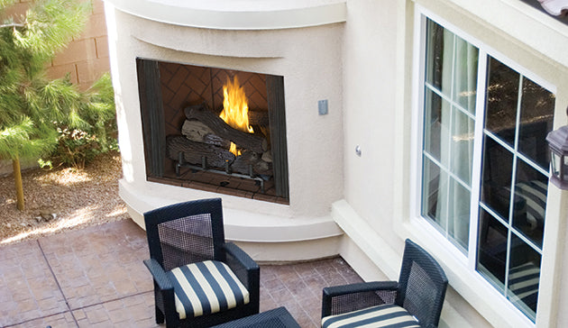 Outdoor 50" Vent Free Gas Firebox with 30" Tall Opening by Superior VRE4500 VRE4550 F0482 F0484
