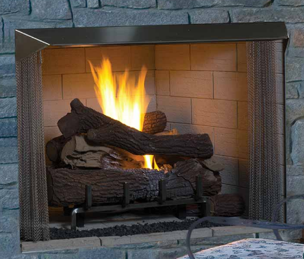 Outdoor 50" Vent Free Gas Firebox with 30" Tall Opening by Superior VRE4500 VRE4550 F0482 F0484