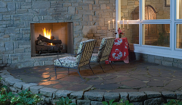 Outdoor 50" Vent Free Gas Firebox with 30" Tall Opening by Superior VRE4500 VRE4550 F0482 F0484