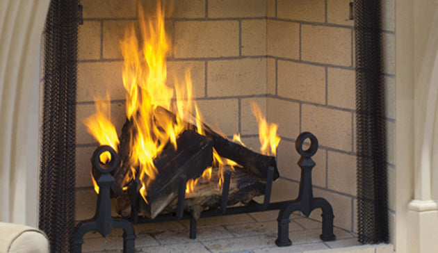 WRT6000 Fireplace with Ivory Stacked