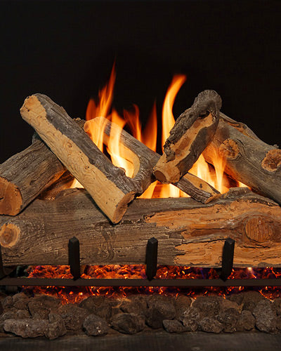 Grand Canyon Arizona Juniper Vented Gas Log Sets with 2 Flame Burner