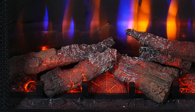 Electric Traditional 36" Fireplace with Heater and Remote Control MPE36-3 F3961