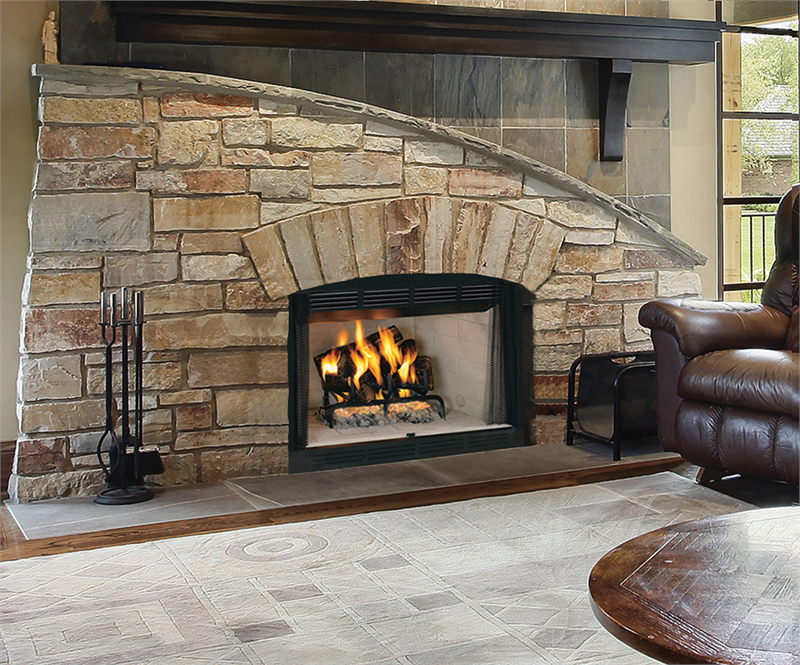 Wood Burning 36" 2000 Series Superior/Vantage Hearth Merit/Traditional Big Box Look Fireplace WCT2036 WRT2036