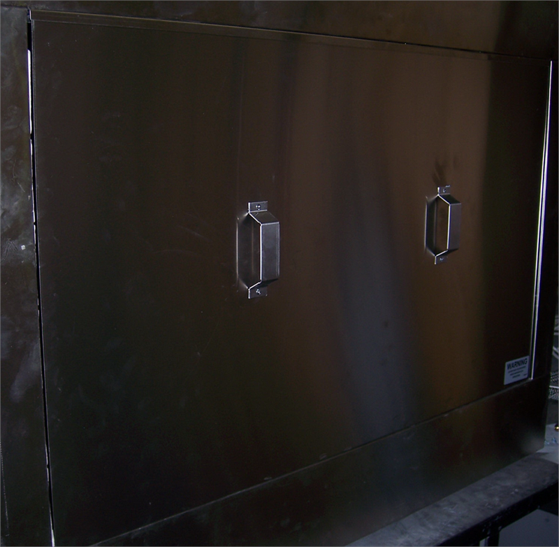 Outdoor Stainless Steel Fireplace Cover OC36 OC42 F1034 F1035