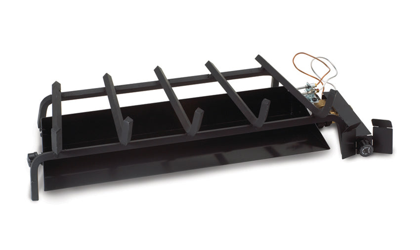 Woodland Oak 18" Vented Gas Log Set with G4 Series Glowing Ember Burner by RH Peterson RealFyre Series