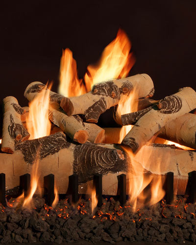 Grand Canyon Quaking Aspen Vented Gas Log Sets with 3 Flame Burner