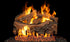 Rugged Forest Split Gas Log Set